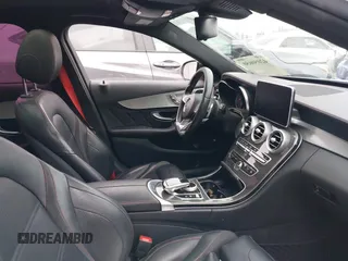2018 Mercedes-Benz C 43 AMG with VIN 55SWF6EB5JU235937, listed as a IAAI auction lot 42050650 with 67,876 mi miles and . Bid and sale history available at carsss.com. Image 5.