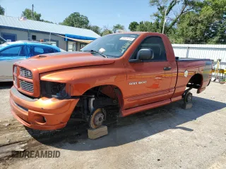 2005 Dodge 1500 SLT with VIN 1D7HU16D15J619687, listed as a Copart auction lot 65439154 with Not Provided miles and Salvage Title. Bid and sale history available at DreamBid. Image 1.