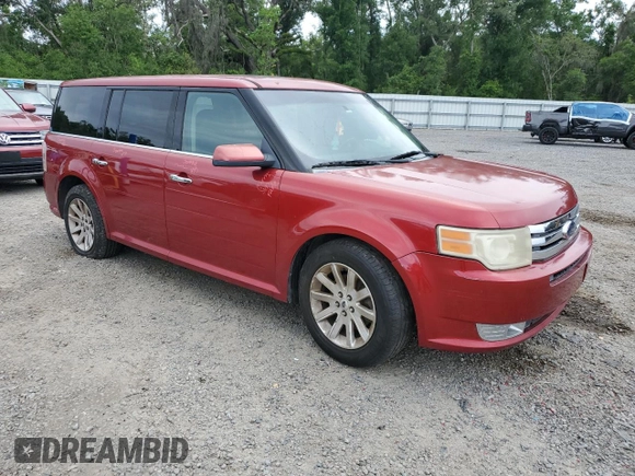 2009 Ford Flex SEL z VIN 2FMDK52CX9BA07755, wystawiony jako Copart lot #56385835 z przebiegiem 206 539 mil mil oraz Szkoda całkowita • Salvage title. Historia ofert i sprzedaży dostępna na DreamBid. Obrazek 4.