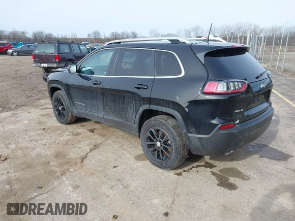 2021 Jeep Cherokee Latitude Lux with VIN 1C4PJMMX1MD216254, listed as a IAAI auction lot 41947214 with 35,445 mi miles and . Bid and sale history available at DreamBid. Image 3.