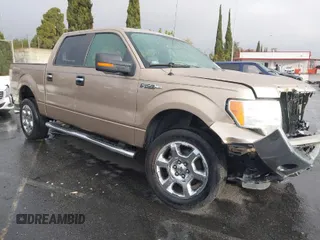 2013 Ford F-150 XL with VIN 1FTFW1EF7DKD78967, listed as a IAAI auction lot 41715175 with 123,372 mi miles. Bid and sale history available at carsss.com. Image 1.