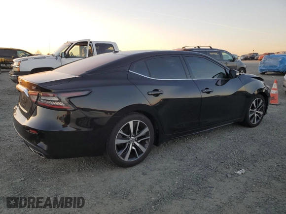 2020 Nissan Maxima SV with VIN 1N4AA6CVXLC369307, listed as a Copart auction lot 41891455 with 74,187 mi miles and Salvage Title. Bid and sale history available at carsss.com. Image 3.
