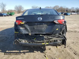 2021 Nissan Versa SV with VIN 3N1CN8EV0ML839675, listed as a Copart auction lot 48136185 with 116,783 mi miles and Salvage Title. Bid and sale history available at carsss.com. Image 6.