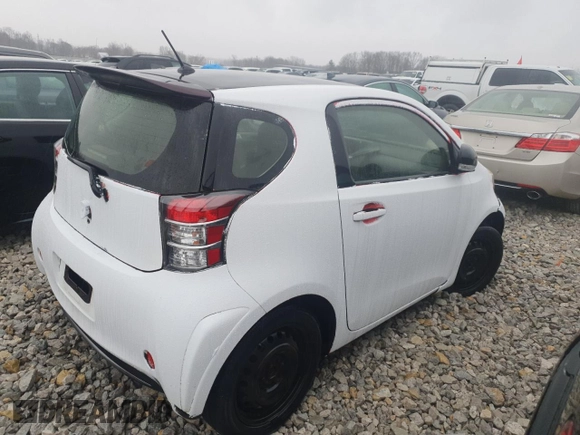 2013 Scion iQ with VIN JTNJJXB09DJ025885, listed as a Copart auction lot 45406845 with 63,679 mi miles and Salvage title. Bid and sale history available at DreamBid. Image 3.