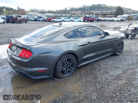 2020 Ford Mustang EcoBoost with VIN 1FA6P8TH2L5187549, listed as a IAAI auction lot 41956197 with 50,901 mi miles. Bid and sale history available at carsss.com. Image 4.