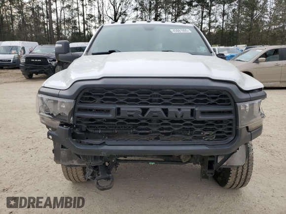2023 Ram 2500 Tradesman with VIN 3C6UR5HL1PG539582, listed as a Copart auction lot 45081005 with 40,850 mi miles and Salvage Title. Bid and sale history available at carsss.com. Image 5.