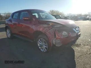2015 Nissan Juke S with VIN JN8AF5MR6FT505058, listed as a Copart auction lot 45673585 with 96,223 mi miles and Salvage Title. Bid and sale history available at DreamBid. Image 4.