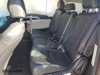 2022 Kia Carnival SX with VIN KNDNE5H32N6067285, listed as a Copart auction lot 75514734 with 103,473 mi miles and Salvage Title. Bid and sale history available at carsss.com. Image 12.
