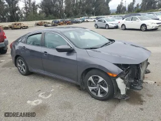 2019 Honda Civic Sedan LX with VIN 2HGFC2F63KH568820, listed as a Copart auction lot 51085635 with 50,759 mi miles and Salvage Title. Bid and sale history available at carsss.com. Image 4.