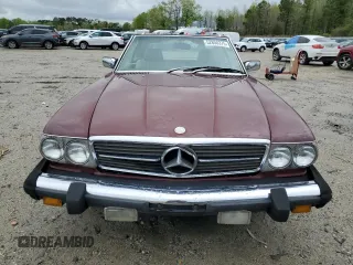 1982 Mercedes-Benz 380 with VIN WDBBA45A9CB018180, listed as a Copart auction lot 52850375 with 100,408 mi miles and Clean Title. Bid and sale history available at carsss.com. Image 5.