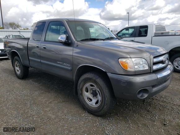 2006 Toyota Tundra SR5 with VIN 5TBBT44196S475221, listed as a Copart auction lot 45376545 with 189,323 mi miles and Salvage Title. Bid and sale history available at carsss.com. Image 4.