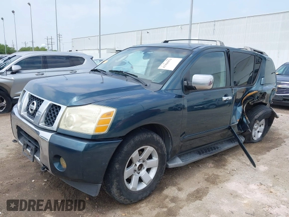 2004 Nissan Armada LE z VIN 5N1AA08B44N711907, wystawiony jako IAAI lot #41908979 z przebiegiem 239 632 mil mil oraz . Historia ofert i sprzedaży dostępna na DreamBid. Obrazek 17.