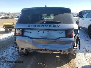 2023 Land Rover Discovery Sport SE with VIN SALCP2FX1PH918854, listed as a Copart auction lot 88473775 with 6,932 mi miles and Salvage Title. Bid and sale history available at DreamBid. Image 6.