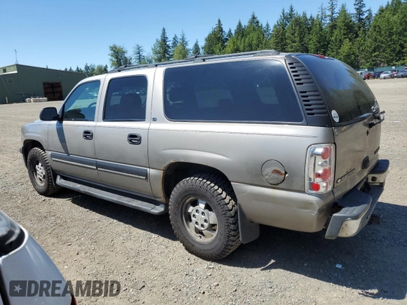 2001 Chevrolet Suburban LS with VIN 1GNFK16T91J309528, listed as a Copart auction lot 58804824 with 197,608 mi miles and Salvage Title. Bid and sale history available at carsss.com. Image 2.