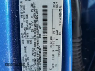2022 Ford Escape S with VIN 1FMCU0F69NUB18377, listed as a Copart auction lot 51408325 with 52,543 mi miles and Non repairable. Bid and sale history available at DreamBid. Image 14.