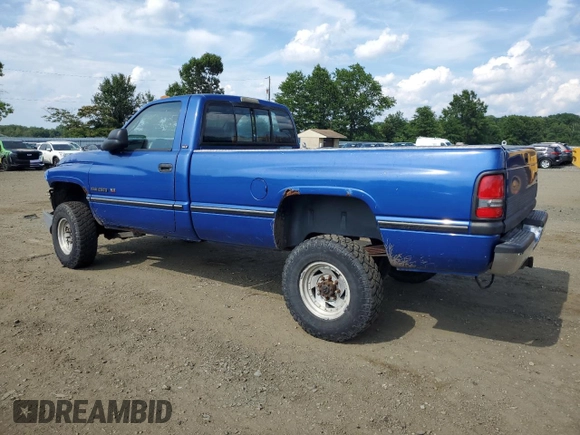 1996 Dodge 2500 with VIN 1B7KF26Z5TJ116592, listed as a Copart auction lot 61669014 with 178,635 mi miles and Salvage Title. Bid and sale history available at DreamBid. Image 2.