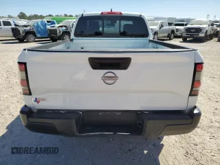 2024 Nissan Frontier S with VIN 1N6ED1CL6RN656660, listed as a Copart auction lot 49865365 with 26,140 mi miles and Salvage Title. Bid and sale history available at carsss.com. Image 6.
