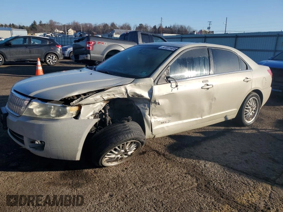 2007 Lincoln MKZ with VIN 3LNHM28T67R609312, listed as a Copart auction lot 47031405 with 147,018 mi miles and Salvage Title. Bid and sale history available at carsss.com. Image 1.