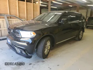 2016 Dodge Durango SXT with VIN 1C4RDHAG7GC424385, listed as a Copart auction lot 46236755 with 128,015 mi miles and Clean title. Bid and sale history available at DreamBid. Image 1.