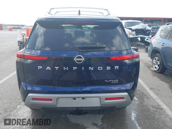 2023 Nissan Pathfinder Platinum с VIN 5N1DR3DK6PC213530, выставлен на аукционе IAAI как лот 41811625 с пробегом 23 903 миль миль и . История ставок и продаж доступна на DreamBid. Изображение 17.
