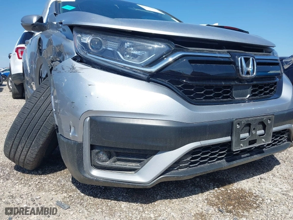 2022 Honda CR-V EX-L with VIN 5J6RW1H87NA015421, listed as a IAAI auction lot 41524908 with 18,020 mi miles. Bid and sale history available at carsss.com. Image 21.