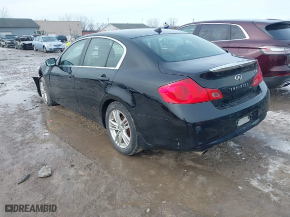 2010 Infiniti G37 Sedan x with VIN JN1CV6AR6AM253691, listed as a IAAI auction lot 41553661 with 96,439 mi miles. Bid and sale history available at carsss.com. Image 3.