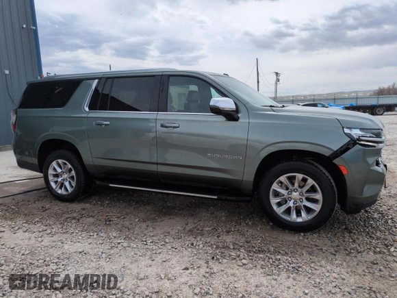 2023 Chevrolet Suburban Premier with VIN 1GNSKFKD3PR338270, listed as a Copart auction lot 54224795 with 44,769 mi miles and Non Repairable. Bid and sale history available at DreamBid. Image 4.