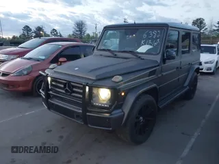 2016 Mercedes-Benz G-Class G 550 with VIN WDCYC3KF2GX245357, listed as a IAAI auction lot 41810386 with 222,263 mi miles. Bid and sale history available at carsss.com. Image 2.