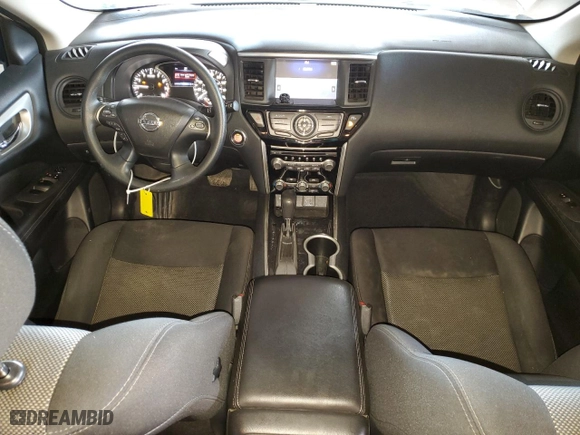 2020 Nissan Pathfinder S with VIN 5N1DR2ANXLC603257, listed as a Copart auction lot 48836795 with 147,543 mi miles and Clean Title. Bid and sale history available at carsss.com. Image 8.