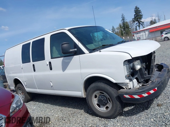 2007 GMC Savana Cargo with VIN 1GTGG25V371206766, listed as a IAAI auction lot 41955906 with 125,569 mi miles. Bid and sale history available at carsss.com. Image 14.