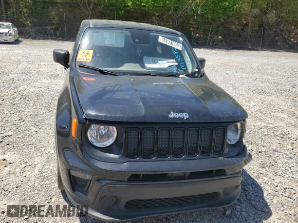 2021 Jeep Renegade Jeepster with VIN ZACNJCAB3MPM35872, listed as a Copart auction lot 52001605 with Not provided miles and Clean title. Bid and sale history available at DreamBid. Image 5.