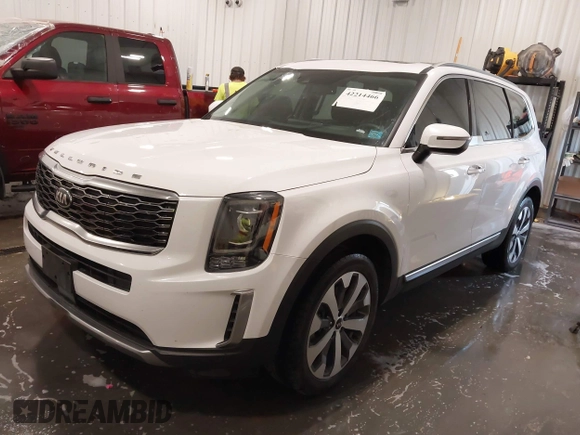 2021 Kia Telluride S with VIN 5XYP6DHC3MG163437, listed as a IAAI auction lot 42214466 with 114,329 mi miles and . Bid and sale history available at DreamBid. Image 18.