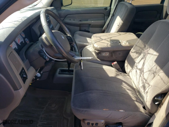 2005 Dodge Ram 2500 SLT with VIN 3D7KS28C05G746616, listed as a Copart auction lot 52457745 with 217,792 mi miles and Salvage Title. Bid and sale history available at carsss.com. Image 7.