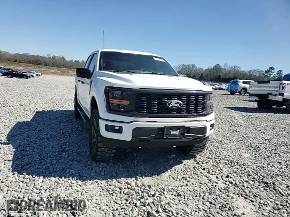 2024 Ford F-150 STX with VIN 1FTFW2L59RKE14875, listed as a Copart auction lot 46868435 with 7,777 mi miles and Salvage Title. Bid and sale history available at carsss.com. Image 13.