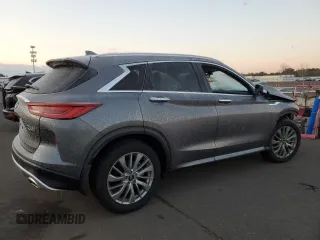 2024 Infiniti QX50 Luxe with VIN 3PCAJ5BB0RF115287, listed as a Copart auction lot 42433715 with Not provided miles and Salvage title. Bid and sale history available at DreamBid. Image 3.