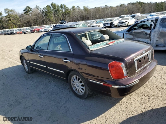 2005 Hyundai XG350 with VIN KMHFU45E95A424638, listed as a Copart auction lot 70498344 with 78,050 mi miles and Clean Title. Bid and sale history available at carsss.com. Image 2.