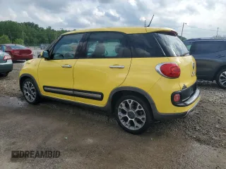 2014 FIAT 500L Trekking with VIN ZFBCFADH3EZ013560, listed as a Copart auction lot 58624435 with 161,669 mi miles and Non repairable. Bid and sale history available at DreamBid. Image 2.