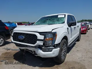 2023 Ford F-150 XL with VIN 1FTEW1CP5PKF42521, listed as a IAAI auction lot 42257062 with 30,758 mi miles and . Bid and sale history available at DreamBid. Image 2.
