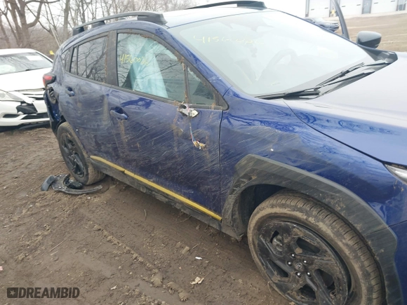2024 Subaru Crosstrek Sport with VIN 4S4GUHF69R3842324, listed as a IAAI auction lot 41560026 with 3,923 mi miles. Bid and sale history available at carsss.com. Image 6.