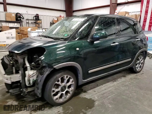 2014 FIAT 500L Trekking z VIN ZFBCFADH8EZ017409, wystawiony jako Copart lot #52185075 z przebiegiem 142 766 mil mil oraz Szkoda całkowita • Salvage title. Historia ofert i sprzedaży dostępna na DreamBid. Obrazek 11.