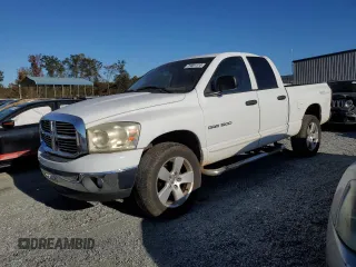 2007 Dodge 1500 ST with VIN 1D7HU18P77J517398, listed as a Copart auction lot 75881114 with 195,380 mi miles and Salvage Title. Bid and sale history available at DreamBid. Image 1.