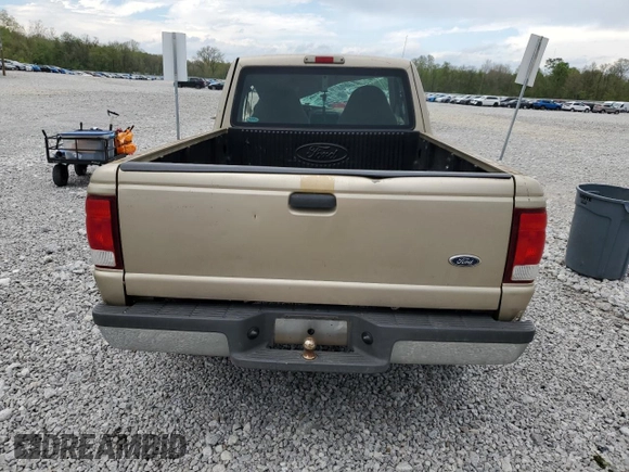 2000 Ford Ranger XL with VIN 1FTYR14V6YPB92418, listed as a Copart auction lot 55573945 with 152,507 mi miles and Salvage Title. Bid and sale history available at DreamBid. Image 6.