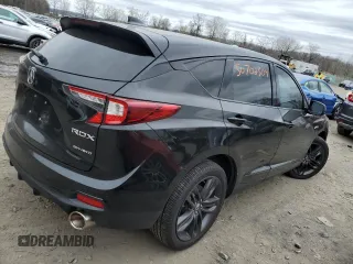 2021 Acura RDX w/A-Spec Package with VIN 5J8TC2H6XML000988, listed as a Copart auction lot 50702304 with 33,056 mi miles. Bid and sale history available at carsss.com. Image 3.