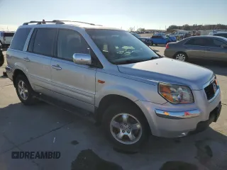2008 Honda Pilot EX-L with VIN 5FNYF28748B005231, listed as a Copart auction lot 80670384 with 236,949 mi miles and Non Repairable. Bid and sale history available at DreamBid. Image 4.