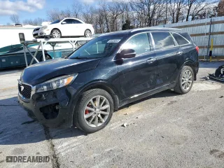 2016 Kia Sorento SX with VIN 5XYPK4A55GG118348, listed as a Copart auction lot 85436844 with 161,885 mi miles and Salvage Title. Bid and sale history available at carsss.com. Image 1.