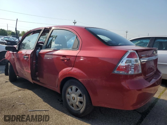 2009 Chevrolet Aveo 1LT z VIN KL1TD56E19B666570, wystawiony jako Copart lot #56953825 z przebiegiem Nie podano mil oraz Szkoda całkowita • Salvage title. Historia ofert i sprzedaży dostępna na DreamBid. Obrazek 2.