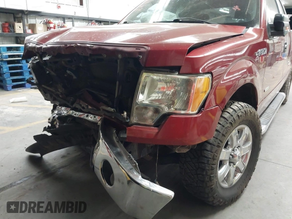 2013 Ford F-150 XL with VIN 1FTFX1CT1DFC50402, listed as a IAAI auction lot 42604789 with 107,551 mi miles and . Bid and sale history available at DreamBid. Image 6.
