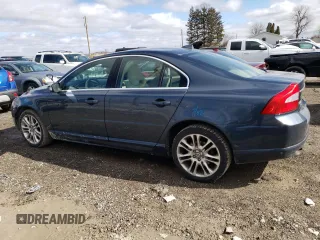 2007 Volvo S80 V8 with VIN YV1AH852X71026271, listed as a Copart auction lot 46933095 with 161,484 mi miles and Salvage Title. Bid and sale history available at carsss.com. Image 2.