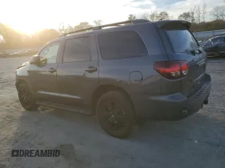 2018 Toyota Sequoia SR5 with VIN 5TDZY5G16JS070984, listed as a Copart auction lot 81358604 with 85,179 mi miles and Salvage Title. Bid and sale history available at carsss.com. Image 2.
