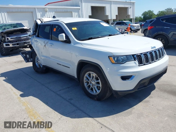 2018 Jeep Grand Cherokee Laredo E z VIN 1C4RJEAG3JC430294, wystawiony jako IAAI lot #42029870 z przebiegiem 109 437 mil mil oraz . Historia ofert i sprzedaży dostępna na DreamBid. Obrazek 1.
